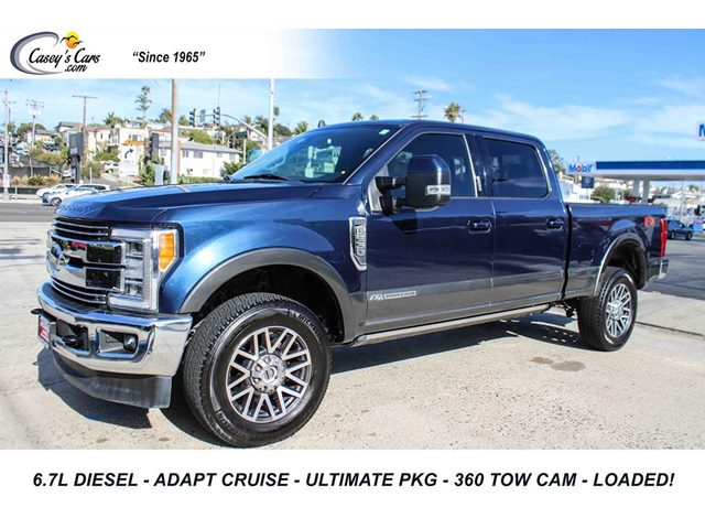 Blue Jeans Metallic 2019 Ford F-250 Super Duty Pickup Truck Four-Wheel Drive Automatic
