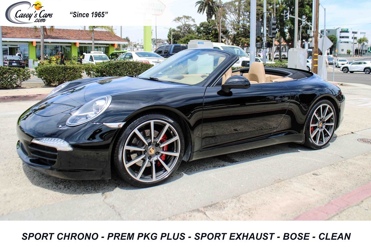 2013 Porsche 911 Carrera S w/Sport Chrono & Sport Exhaust