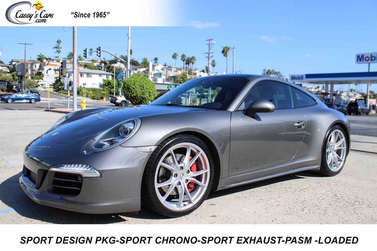 2013 Porsche 911 Carrera 4S w/Sport Design Pkg High spec