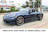2018 Porsche 718 Boxster S w/Premium Plus Pkg & Sport Chrono