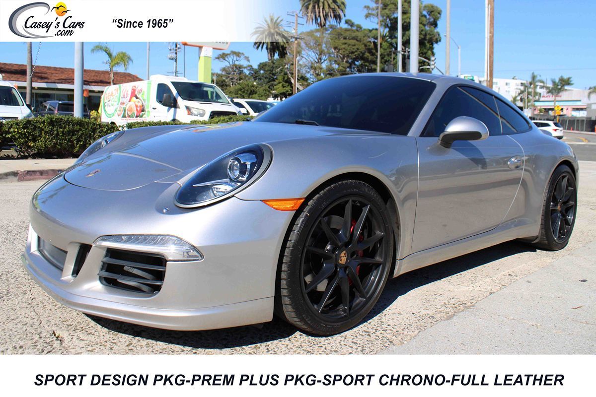 2013 Porsche 911 Carrera S Coupe SportDesign, Prem Plus & Sp Chrono