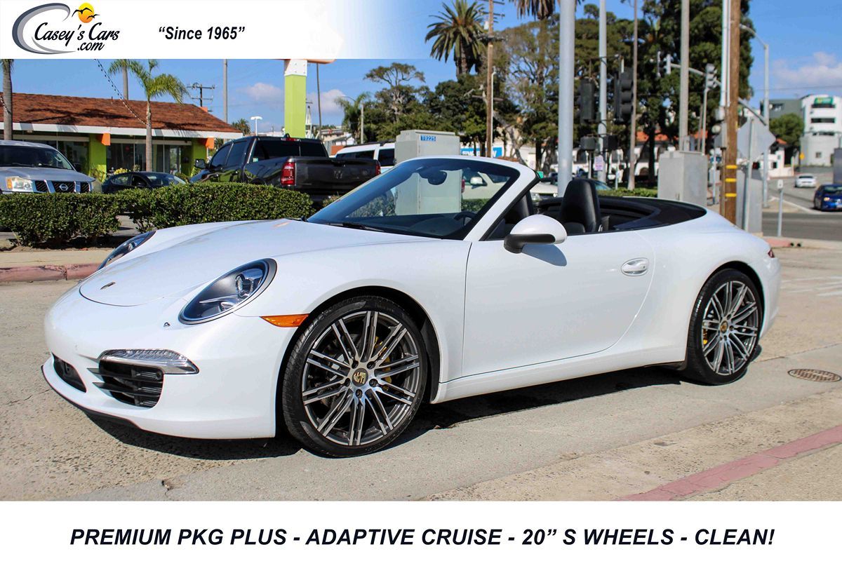 2016 Porsche 911 Carrera Cabriolet w/Prem Pkg Pls & Adaptive Cruise
