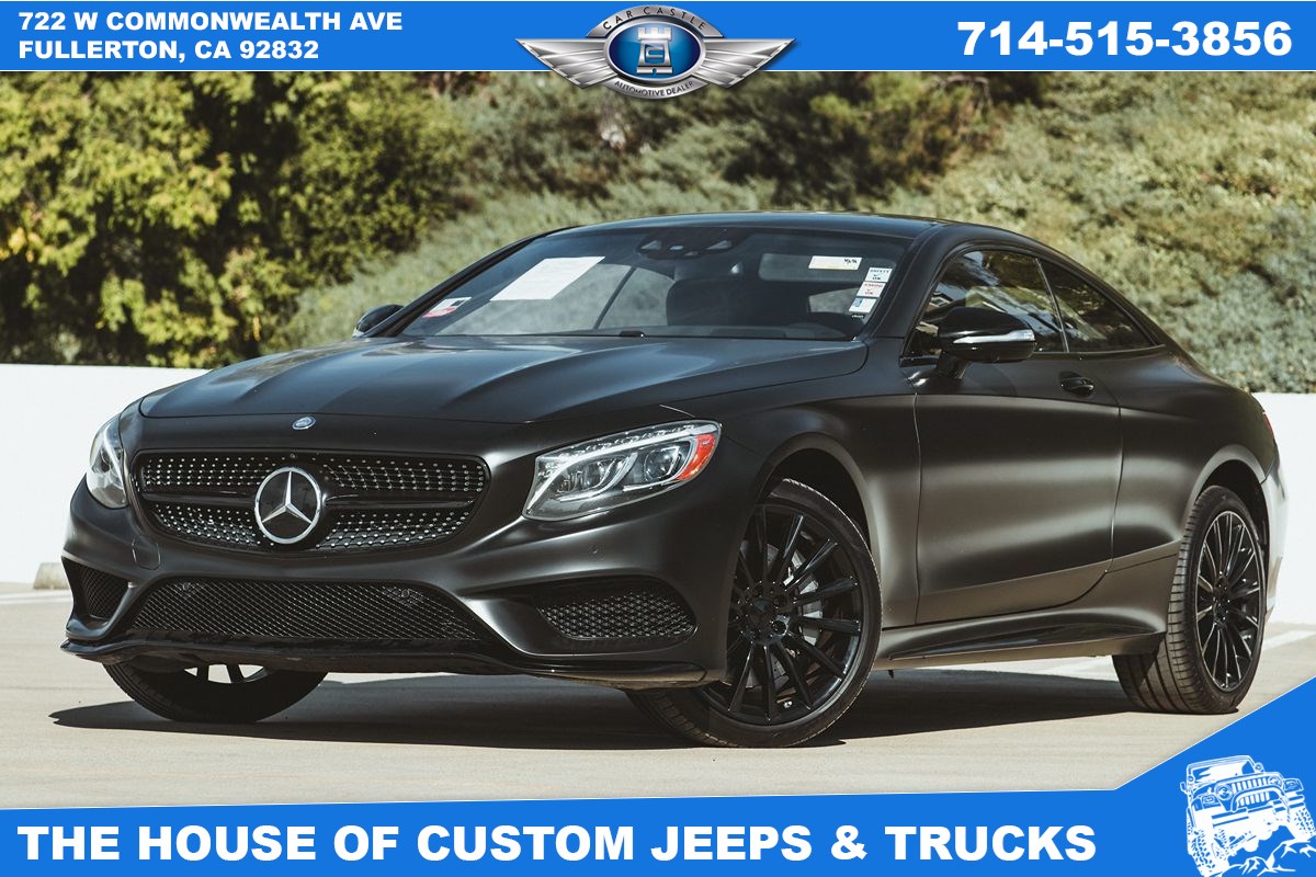 2016 Mercedes-Benz S 550 4MATIC Coupe