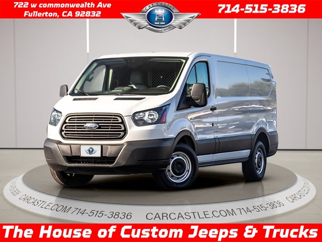 Oxford White 2019 Ford Transit Cargo 150 Low Roof RWD with Sliding Passenger-Side Door Van Rear-Wheel Drive Automatic
