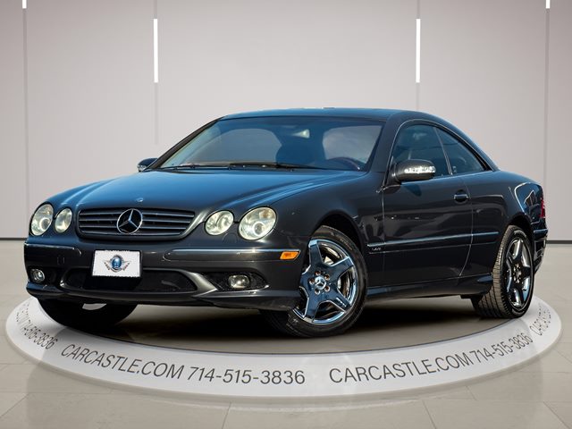 Gray (Tectite Grey Metallic) 2003 Mercedes-Benz CL-Class CL 600 Turbo Coupe Coupe Rear-Wheel Drive Automatic