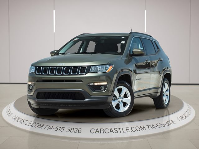 Olive Green Pearlcoat 2019 Jeep Compass Latitude 4WD SUV / Crossover Four-Wheel Drive Automatic