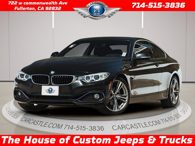 Black Sapphire Metallic 2017 BMW 4 Series 430i Coupe RWD Coupe Rear-Wheel Drive Automatic