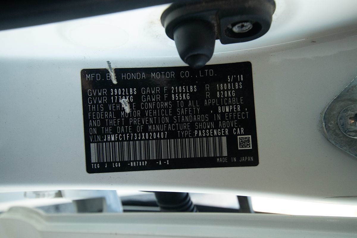 2018 Honda Civic EX-L photo 26