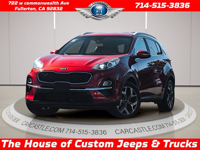 Hyper Red 2021 Kia Sportage EX FWD SUV / Crossover Front-Wheel Drive Automatic