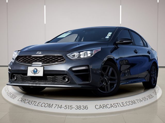 Gray (Gravity Grey) 2020 Kia Forte GT Line FWD Sedan Front-Wheel Drive Automatic