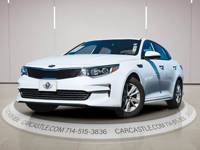 Snow White Pearl 2017 Kia Optima LX Sedan Front-Wheel Drive Automatic