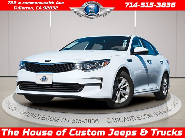 Snow White Pearl 2017 Kia Optima LX Sedan Front-Wheel Drive Automatic