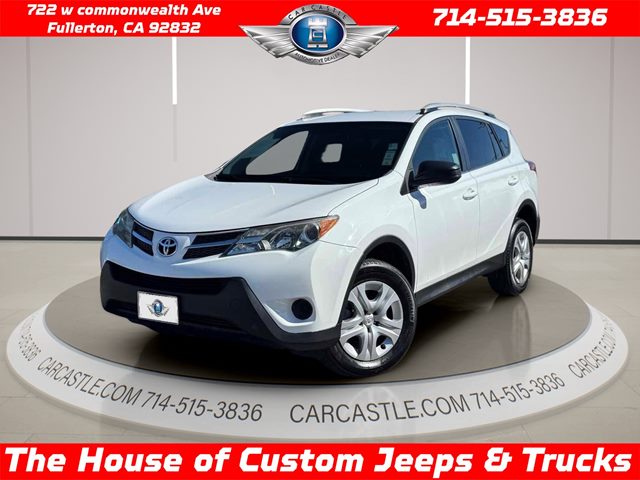 Super White 2014 Toyota RAV4 LE SUV / Crossover Front-Wheel Drive Automatic