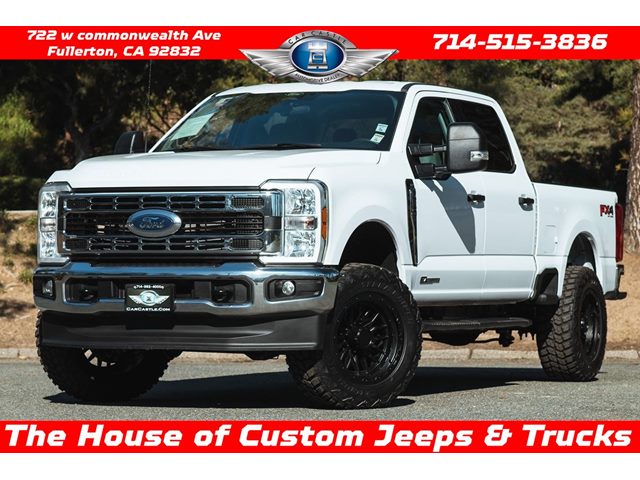 Oxford White 2024 Ford F-250 Super Duty XLT SuperCab 4WD Pickup Truck Four-Wheel Drive Automatic