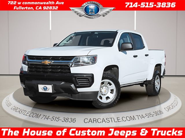 Summit White 2022 Chevrolet Colorado Work Truck Crew Cab RWD Pickup Truck 4X2 Automatic