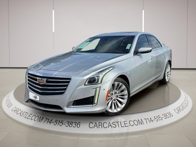 Radiant Silver Metallic 2018 Cadillac CTS 3.6L Premium Luxury RWD Sedan Rear-Wheel Drive Automatic