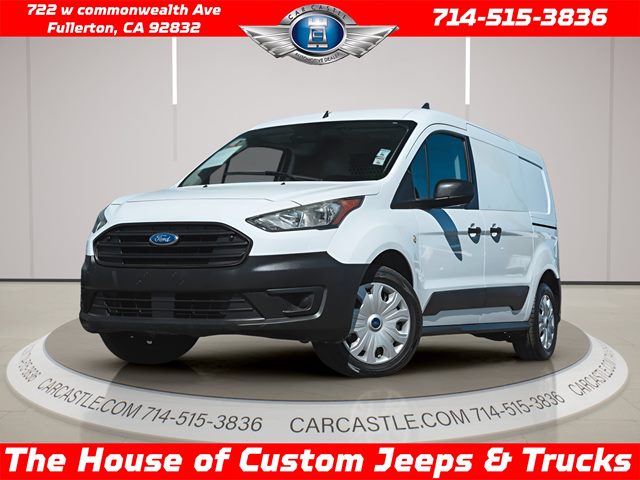 Frozen White 2020 Ford Transit Connect Cargo XL LWB FWD with Rear Cargo Doors Van Front-Wheel Drive Automatic