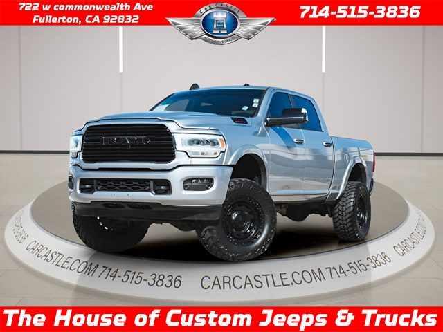 Billet Silver Metallic Clearcoat 2021 RAM 2500 Laramie Crew Cab 4WD Pickup Truck Four-Wheel Drive Automatic