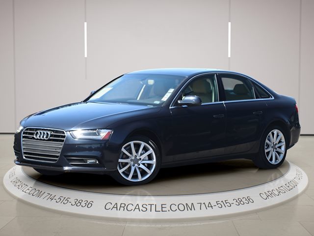 Moonlight Blue Pearl 2013 Audi A4 2.0T quattro Premium Plus AWD Sedan All-Wheel Drive Automatic