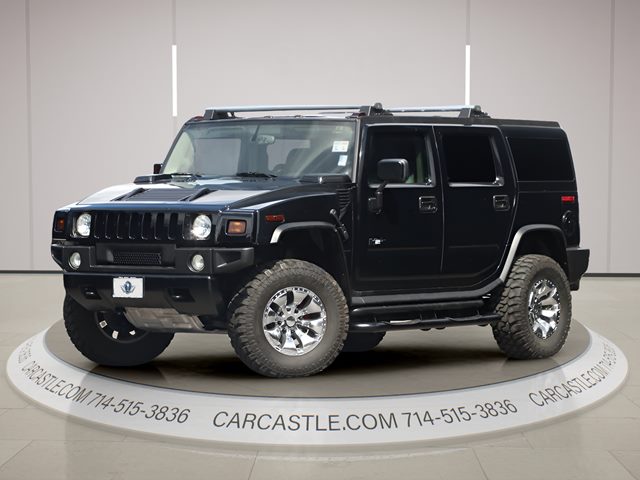 Black 2004 Hummer H2 Luxury SUV / Crossover Four-Wheel Drive Automatic