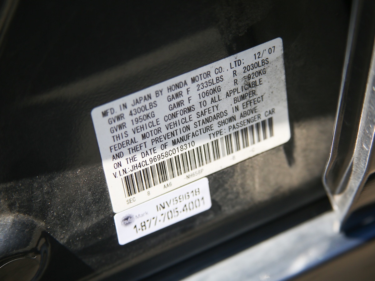 Sold 2008 Acura TSX Nav in Santa Ana