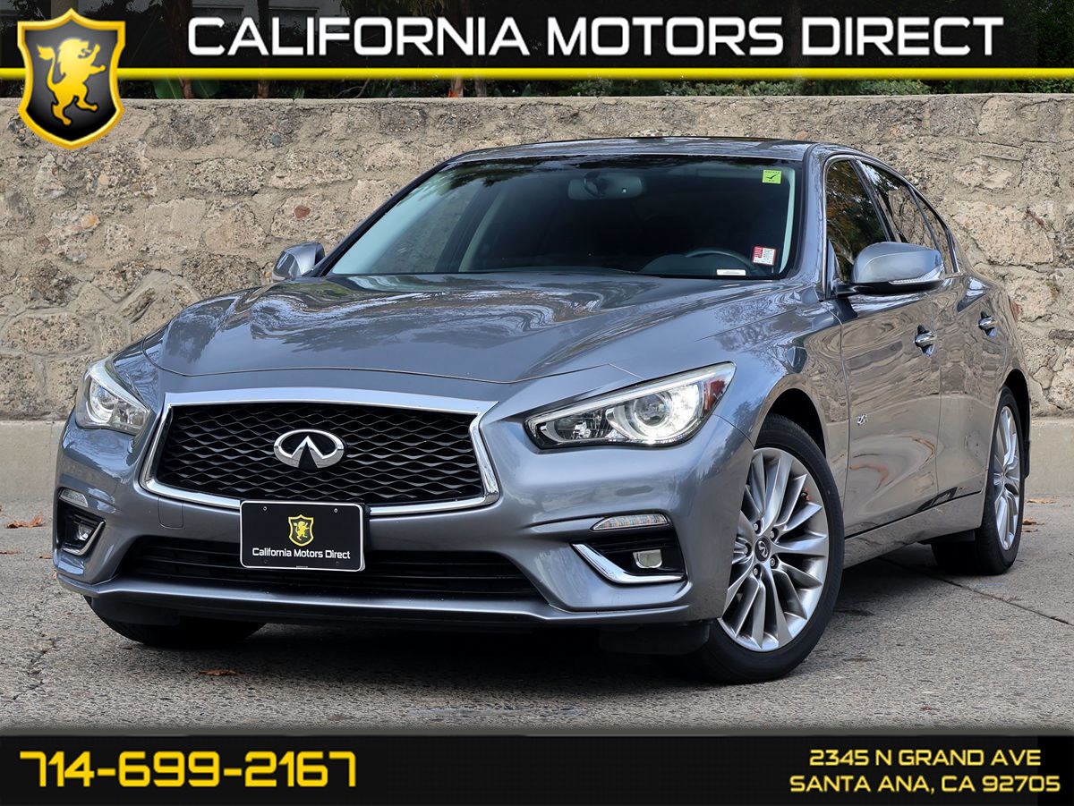 Sold 2018 INFINITI Q50 LUXE in Santa Ana