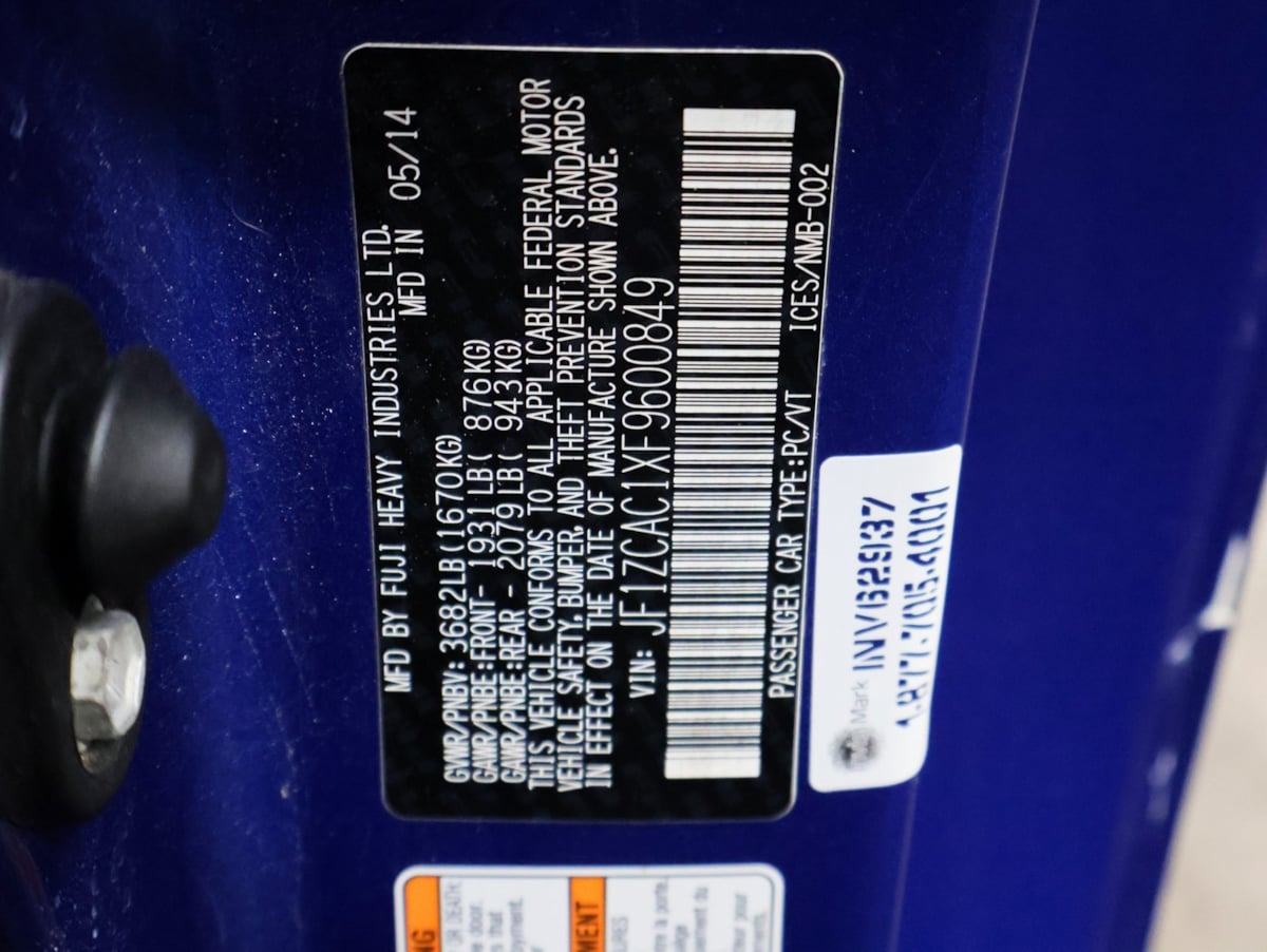 Blueページ Sold 2015 Subaru BRZ Series.Blue in Santa Ana