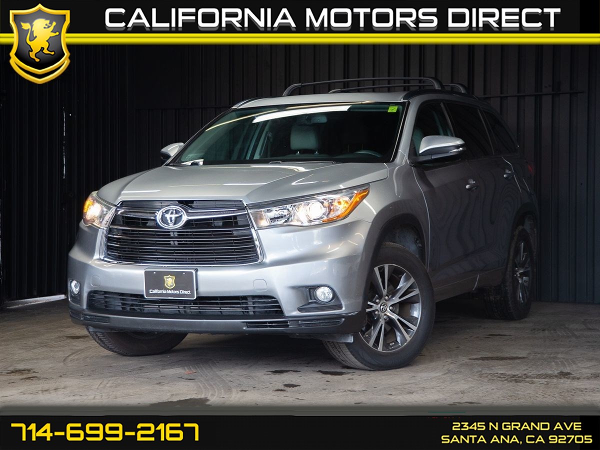 2016 Toyota Highlander XLE