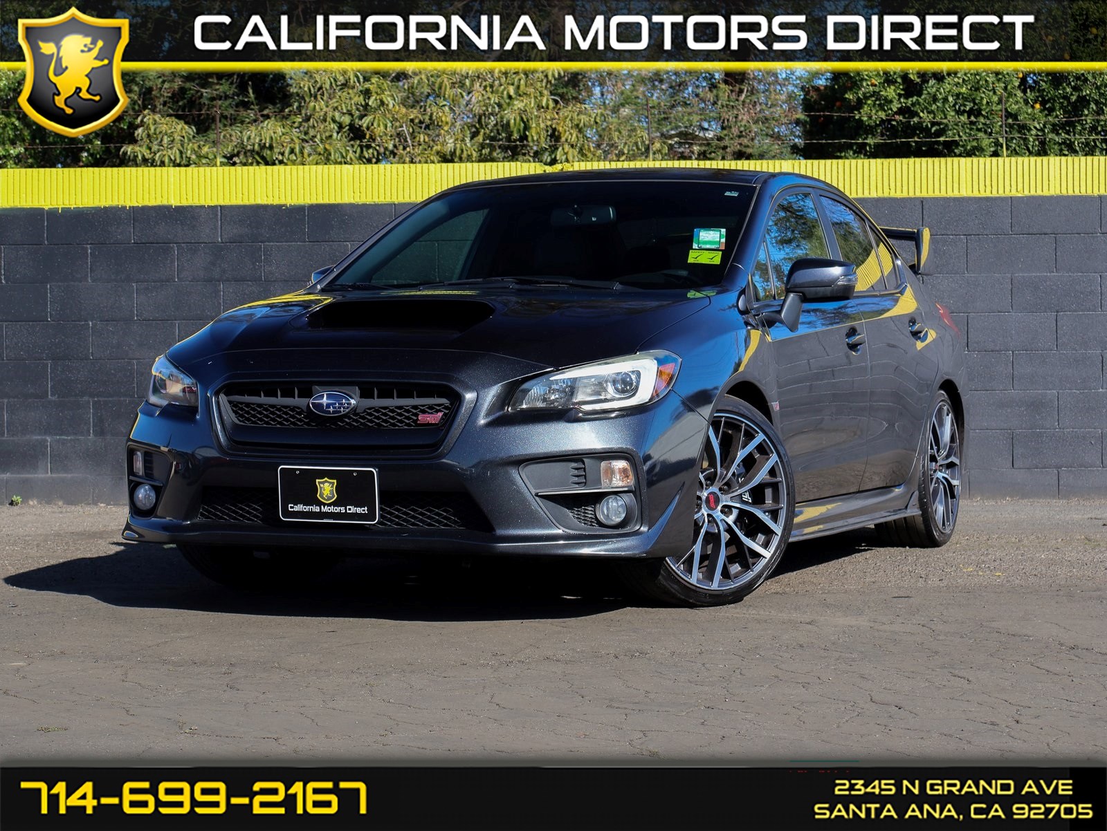 Sold 2016 Subaru WRX STI in Santa Ana