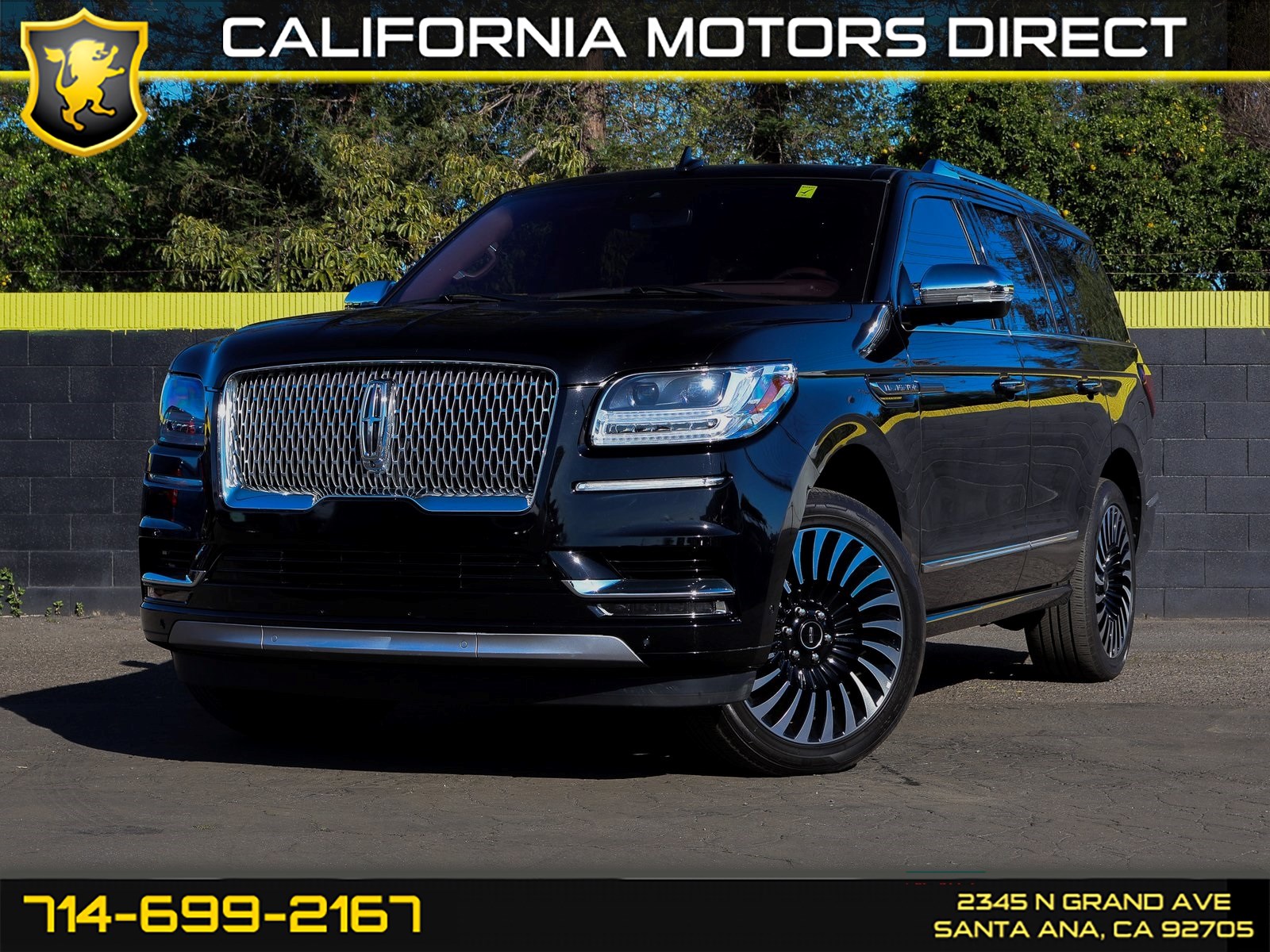 Sold 2020 Lincoln Navigator Black Label in Santa Ana