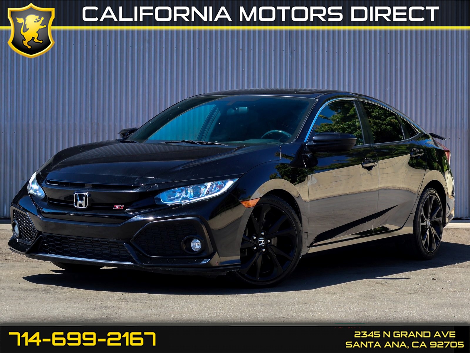 2018 Honda Civic Si Sedan Si