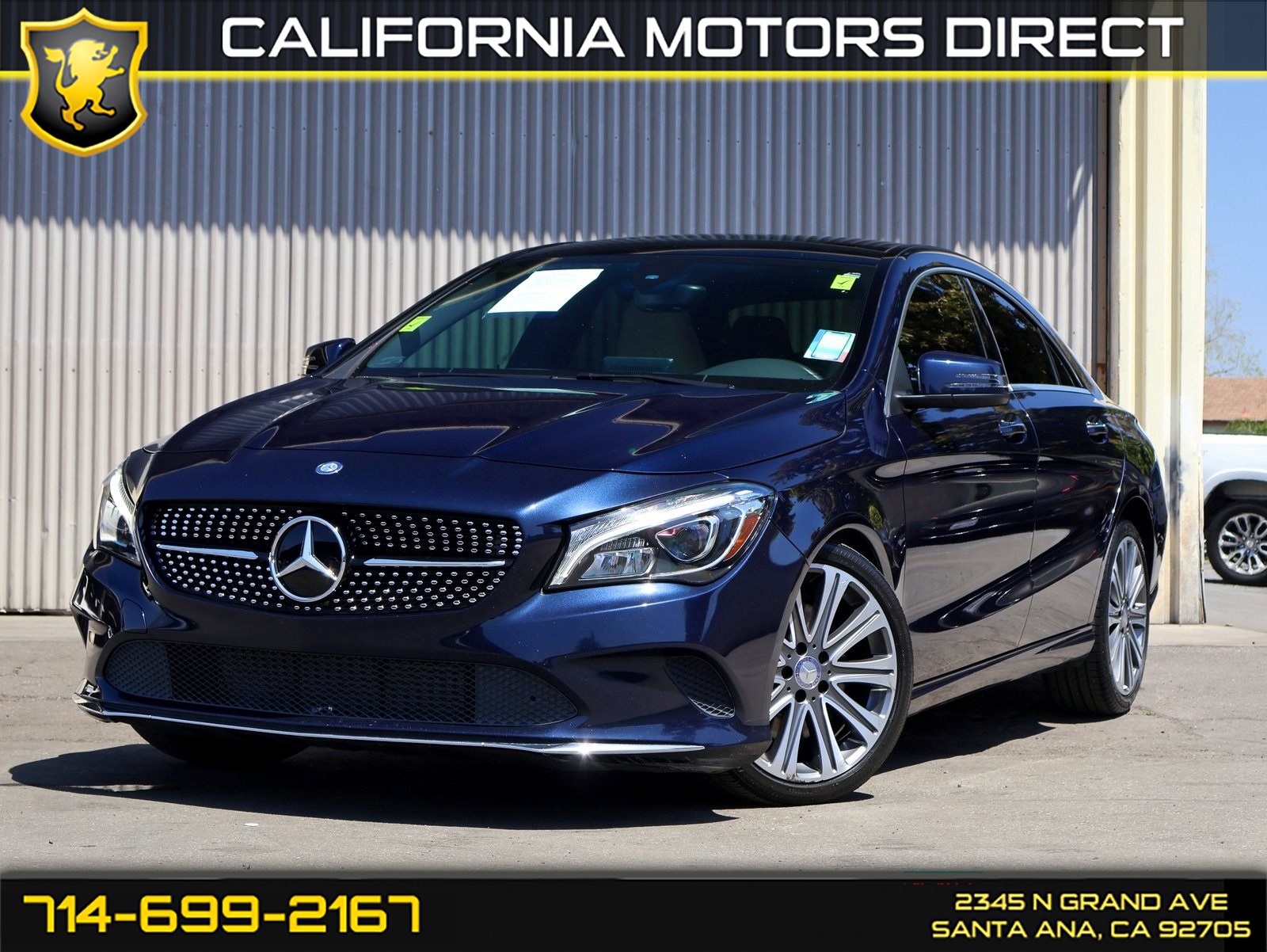 Sold 2018 Mercedes-Benz CLA 250 Coupe in Santa Ana