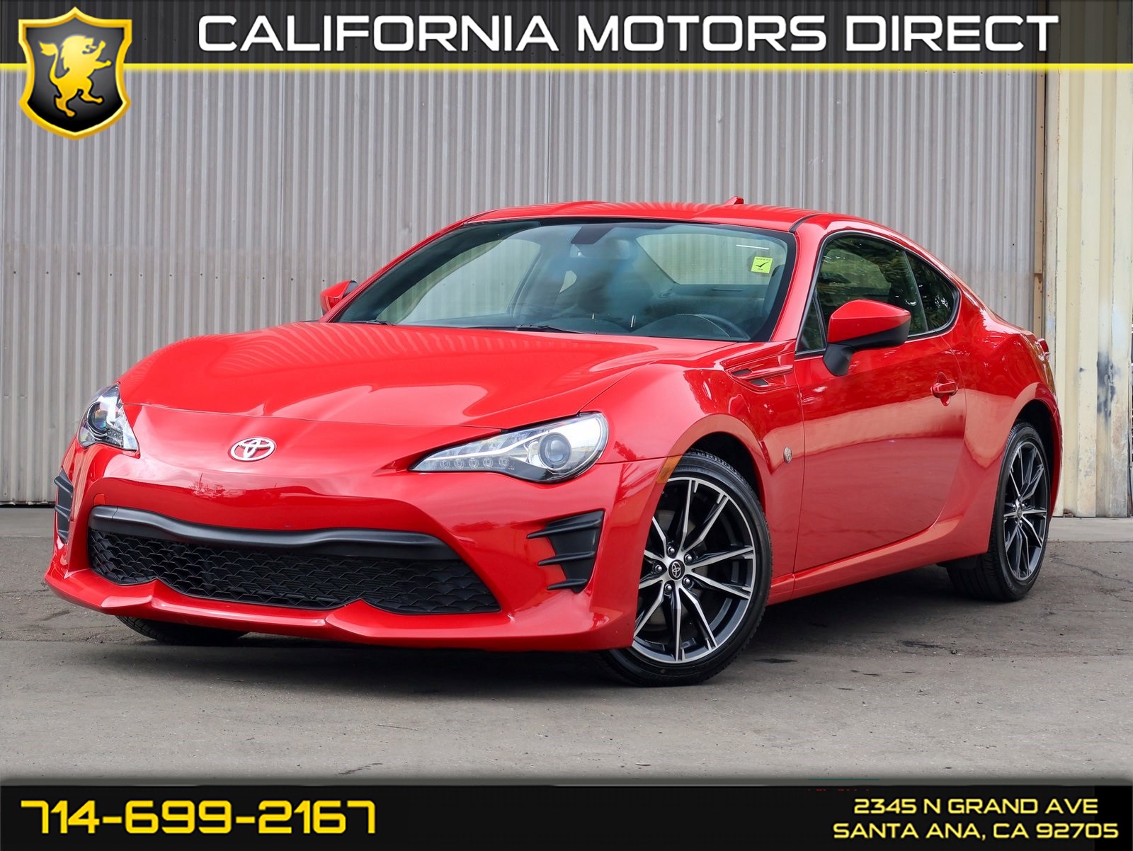 Sold 2020 Toyota 86 Base in Santa Ana