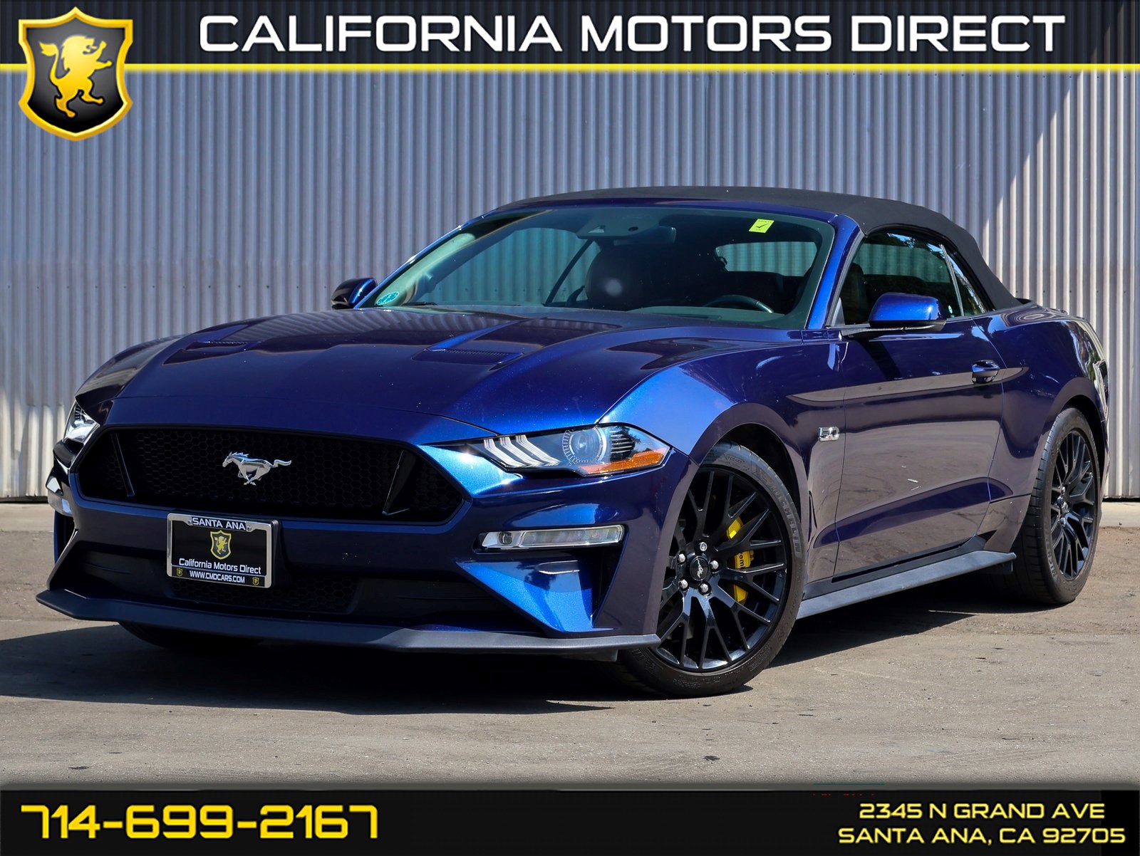 Sold 2019 Ford Mustang GT Premium in Santa Ana