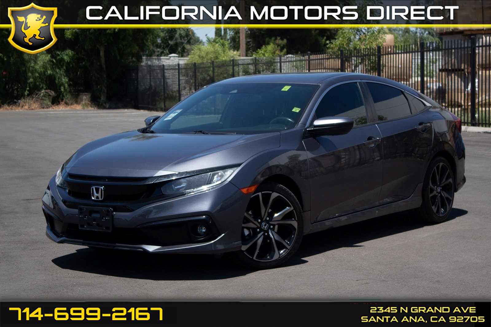 2020 Honda Civic Sedan Sport