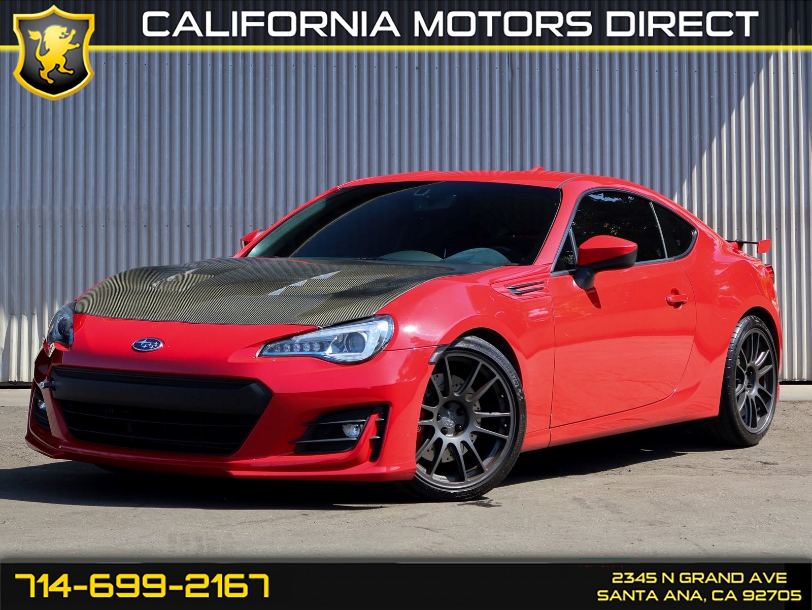 Sold 2017 Subaru BRZ Limited in Santa Ana