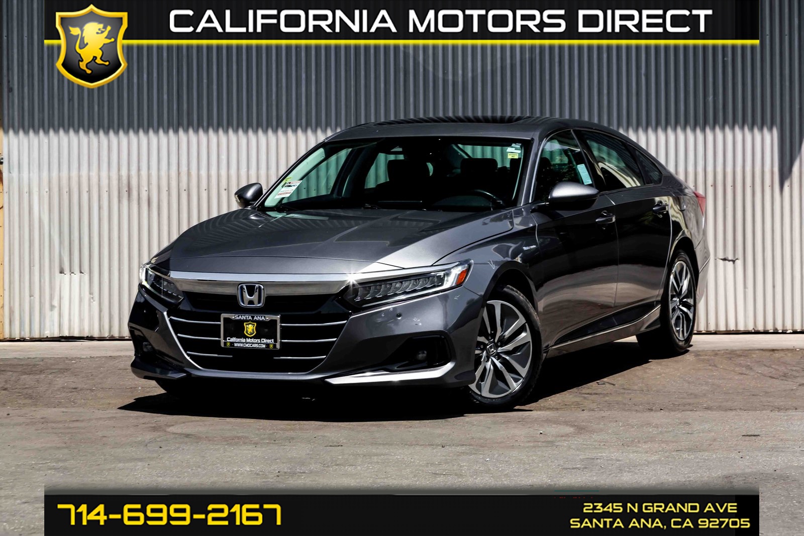 Sold 2021 Honda Accord Hybrid EX-L in Santa Ana