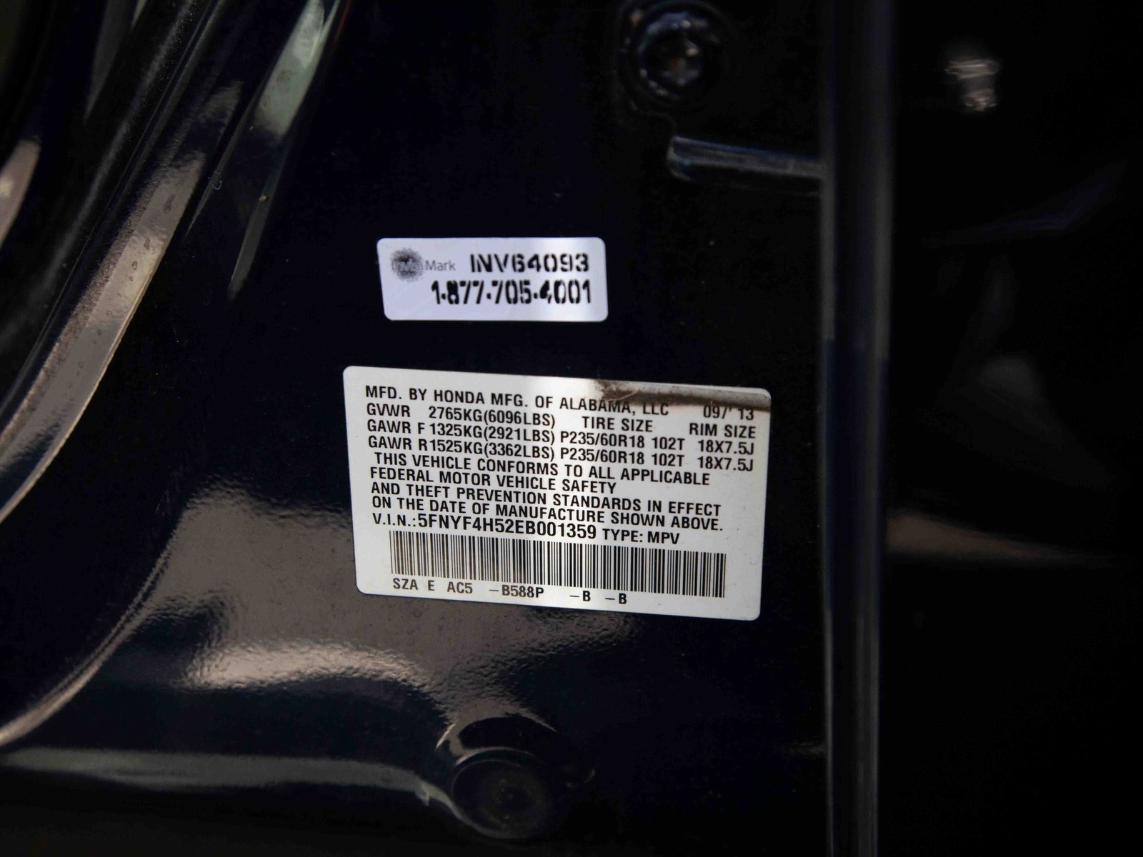 Sold 2014 Honda Pilot EX-L in Santa Ana