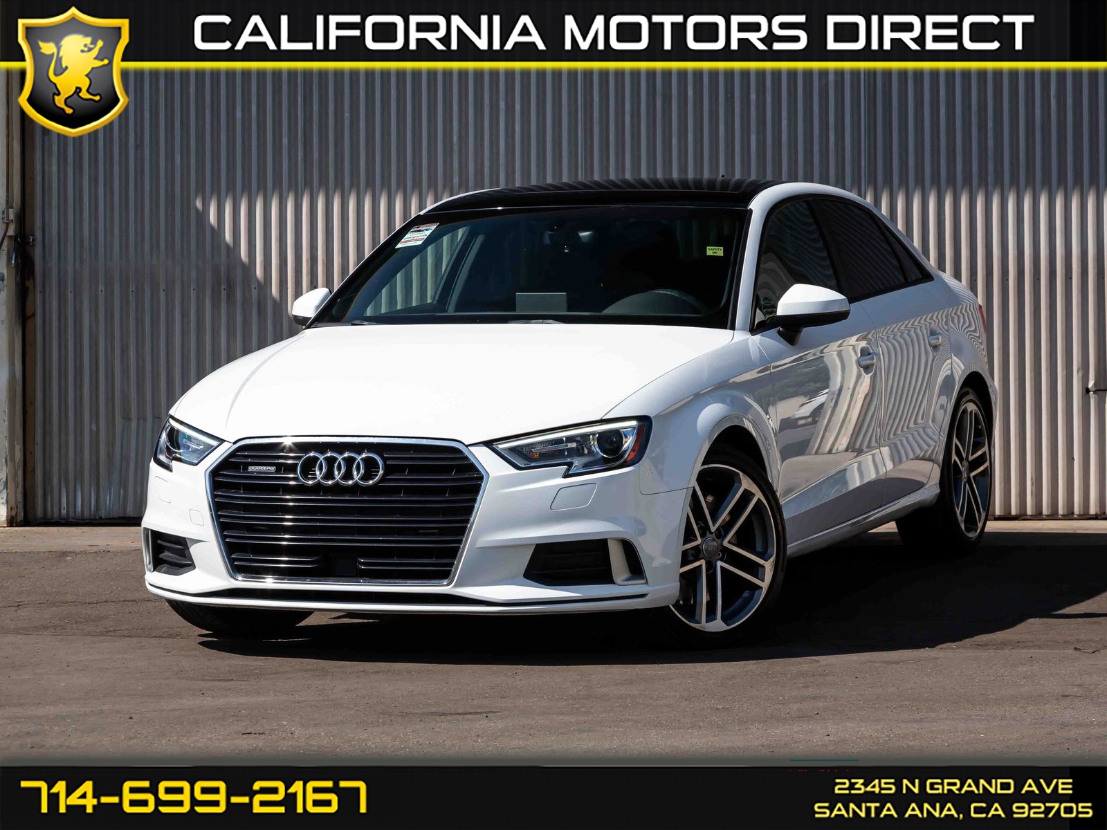 2019 Audi A3 Sedan 2.0T Premium quattro