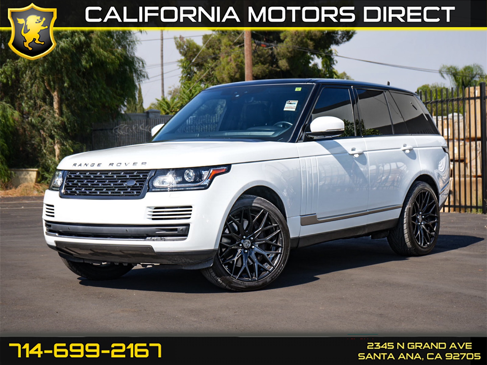 2017 Land Rover Range Rover 3.0L V6 Supercharged HSE