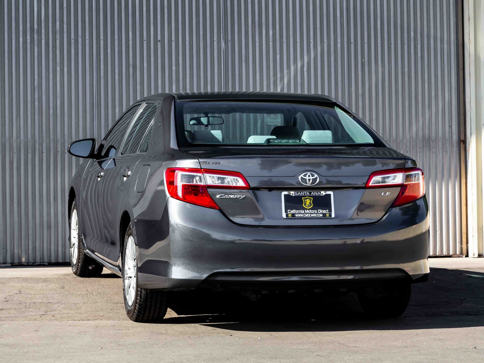 Driver Side Left Rear Door Window Glass Compatible With 2012-2014 Toyota Camry 4D Sedan Models