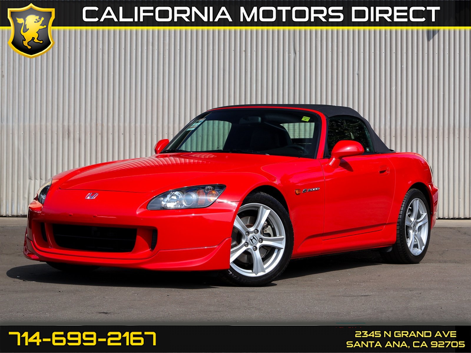 2008 Honda S2000 Base