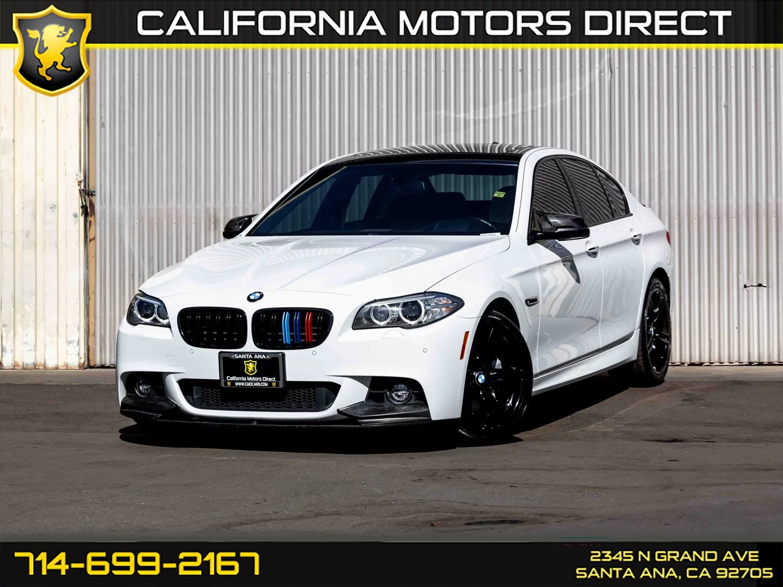 Sold 2015 BMW 5 Series 550i in Santa Ana