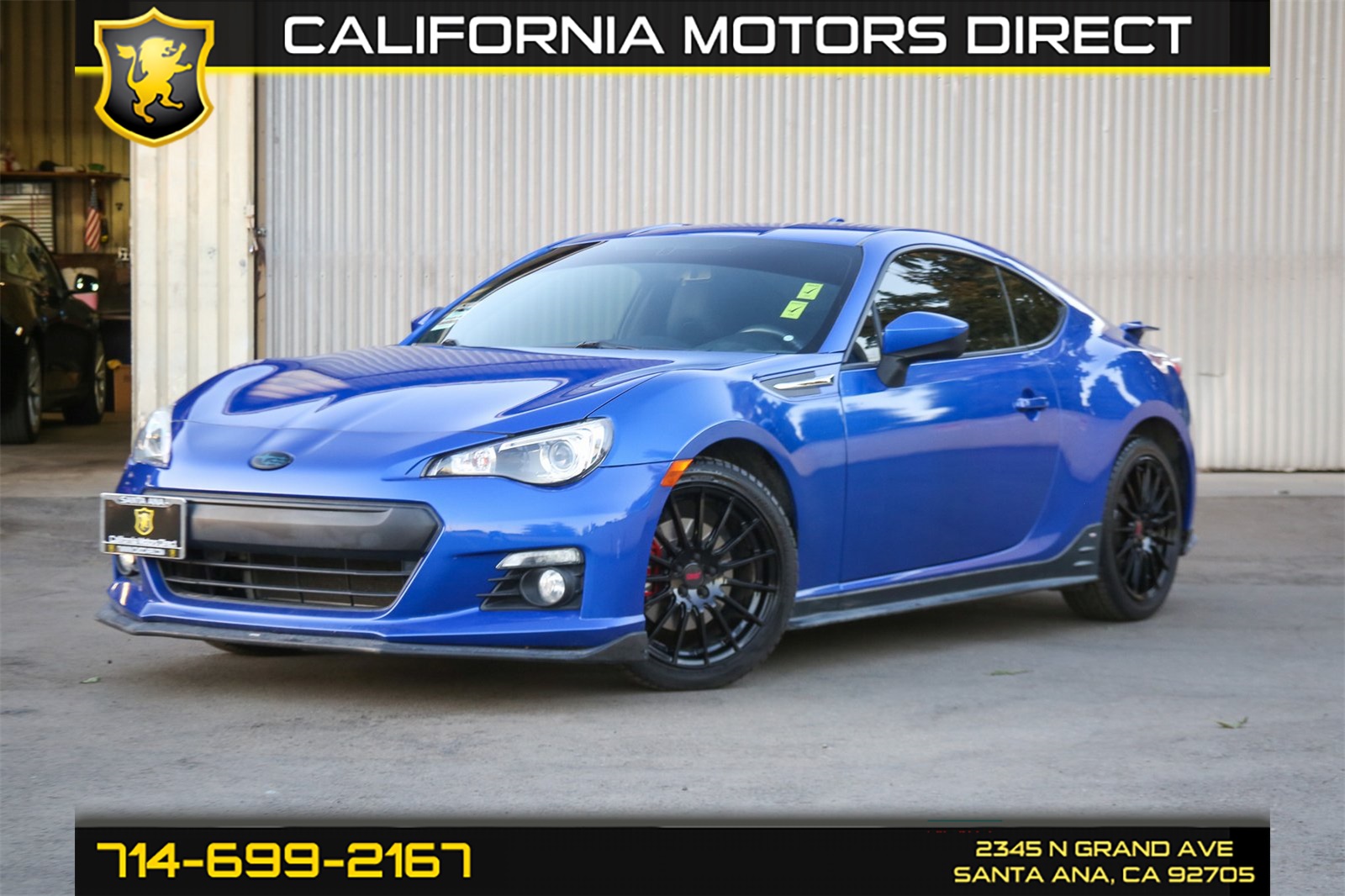 2015 Subaru BRZ Series.Blue