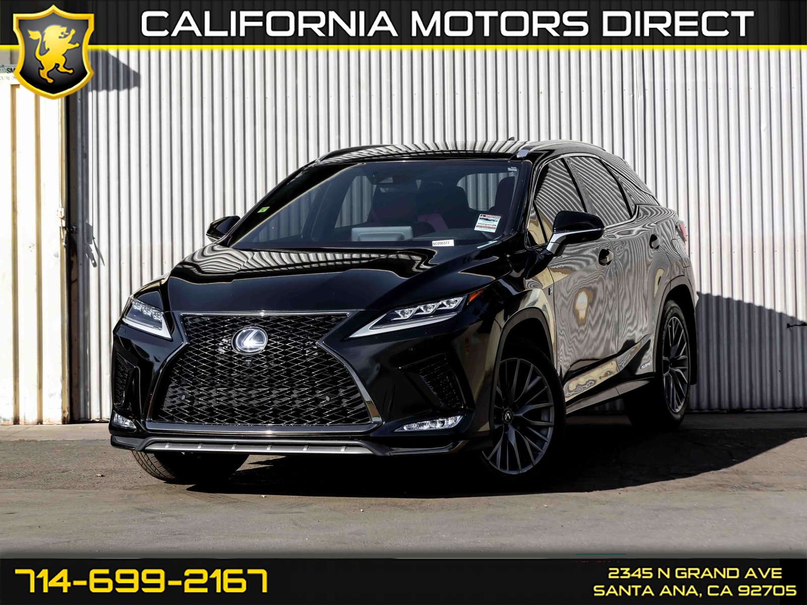 2022 Lexus RX 450h 450h F Sport