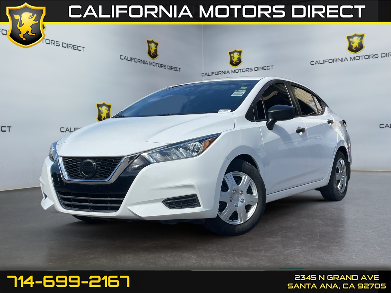 Sold 2020 Nissan Versa 1.6 S in Santa Ana