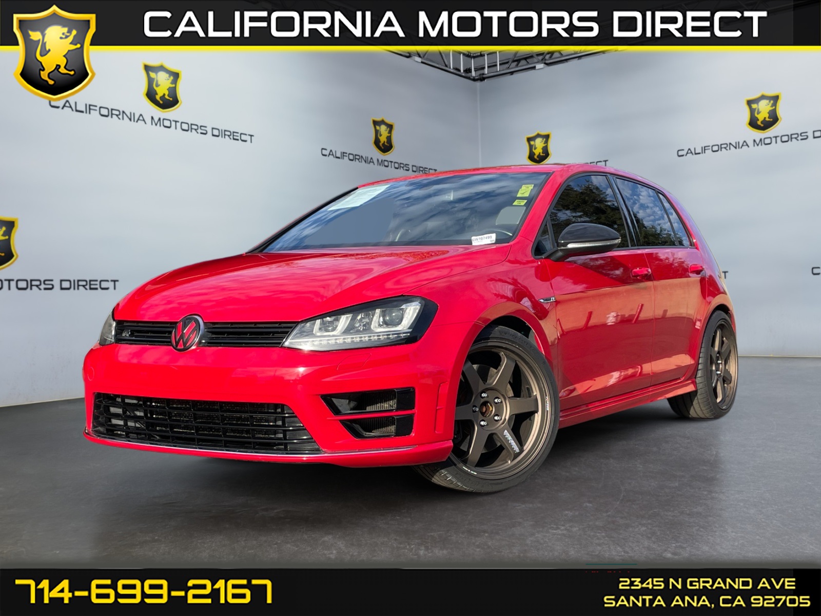 Sold 2016 Volkswagen Golf R 4Motion in Santa Ana