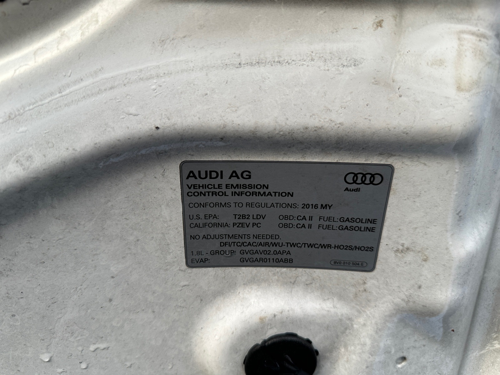 Sold 2016 Audi A3 1.8T Premium in Santa Ana