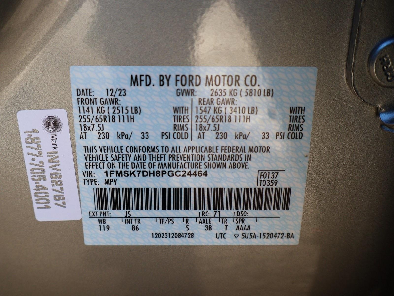 Sold 2023 Ford Explorer XLT in Santa Ana