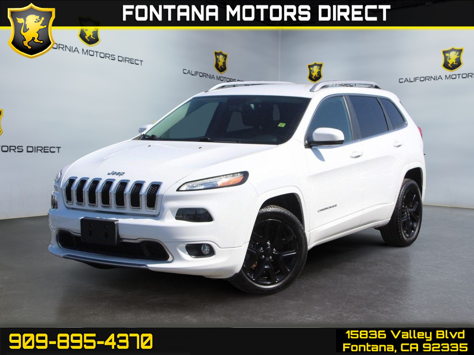 Sold 2017 Jeep Cherokee Overland in Santa Ana